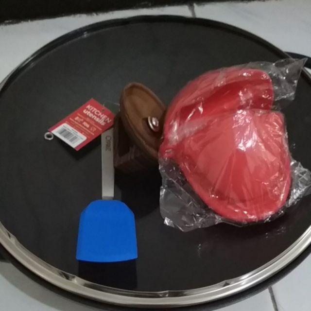 Cypruz - Wok (kuali)+lid Marble Die Cast Series 32cm Ki-0732-m