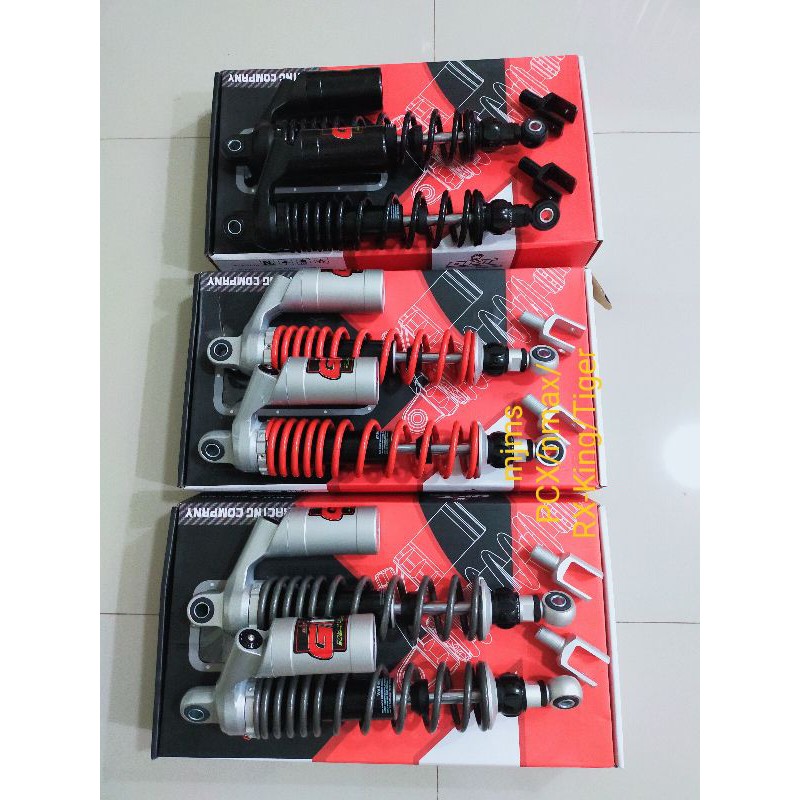 shok DKT GP tabung untuk PCX NMAX RXking Tiger Supra dll ukuran 340mm . shok tabung GP series DKT