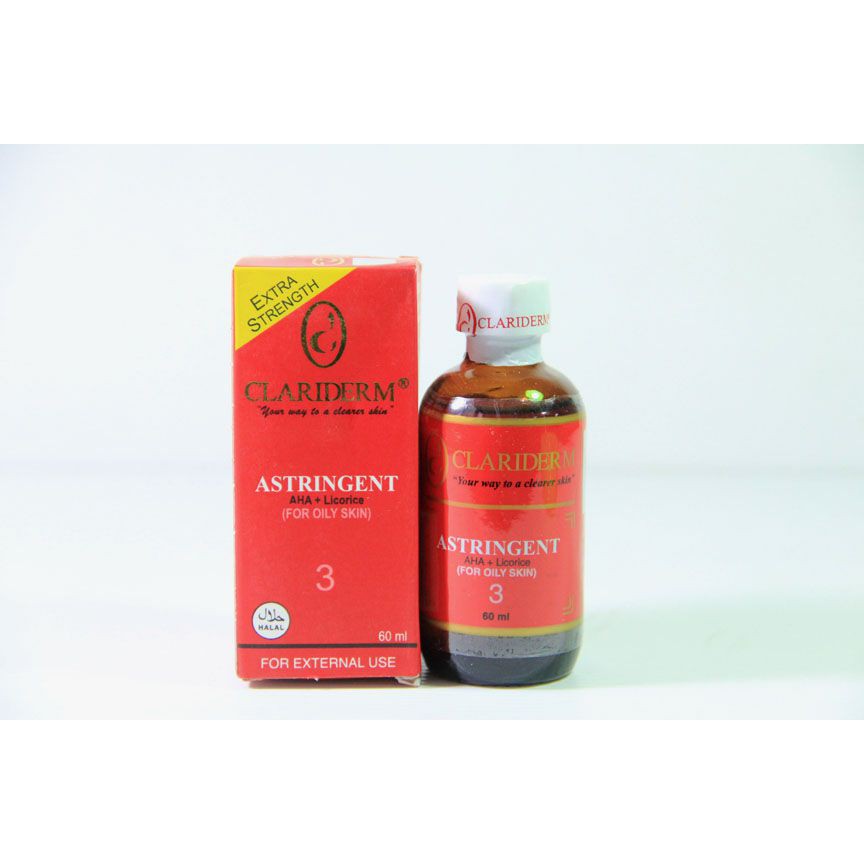 Toner Clariderm Astringent
