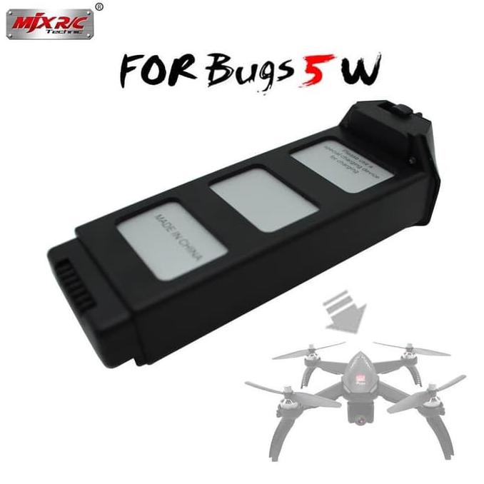 Baterai battery MJX Bugs 5W Upgrade Version 4K 7.6V 2420mAh