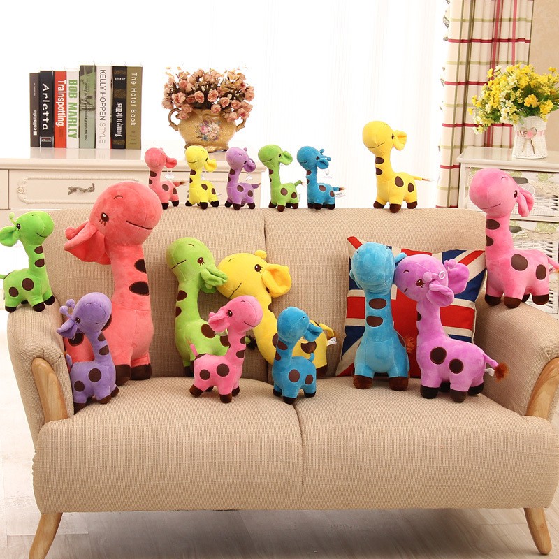 [Bayar Di Tempat]Boneka Plush Model Jerapah Lucu