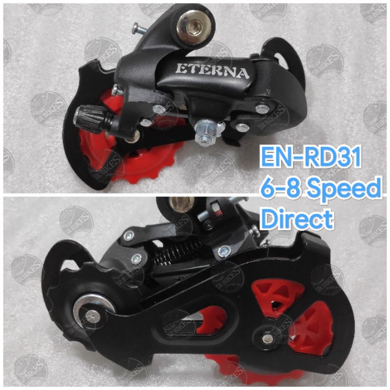 RD Rear Derailleur Letter S Sepeda 6 7 8 Speed. Direct (BAUT MUR) ETERNA