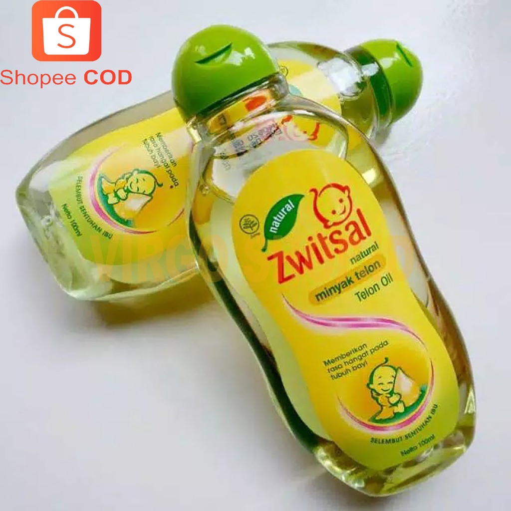 ZWITSAL MINYAK TELON BAYI BABY OIL NATURAL 100ML / Zwitsal Natural Baby Minyak Telon 100ml / Minyak Telon / Baby Oil / Minyak Telon Zwitsal / Baby Oil Zwitsal / Minyak Telon Bayi