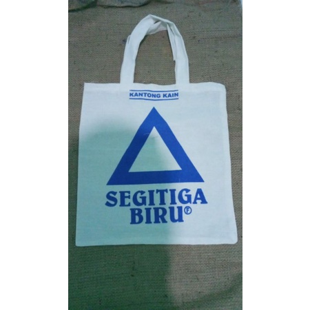 TOTEBAG SEGITIGA BIRU&quot;