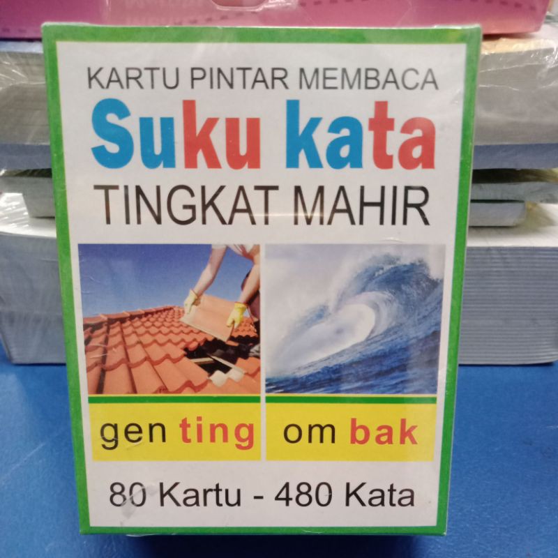 KARTU PINTAR MEMBACA SUKU KATA TINGKAT MAHIR