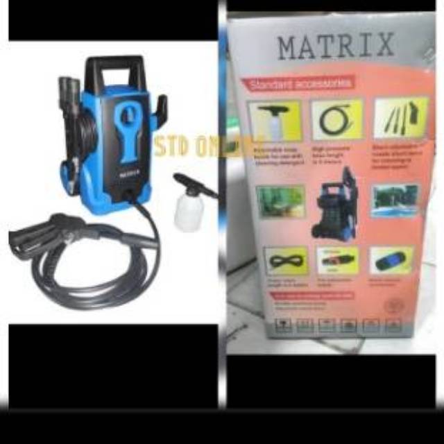 Hpw 80A jet cleaner matrix mesin cuci listrik steam listrik