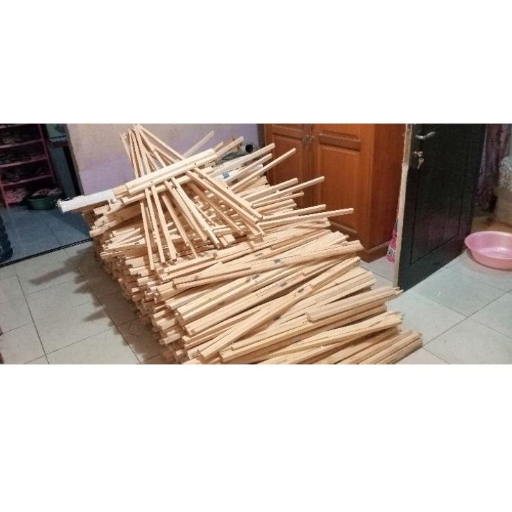 

IDUu1U5--Wooden easel 120 cm/Standing tripod kayu/stand lukis