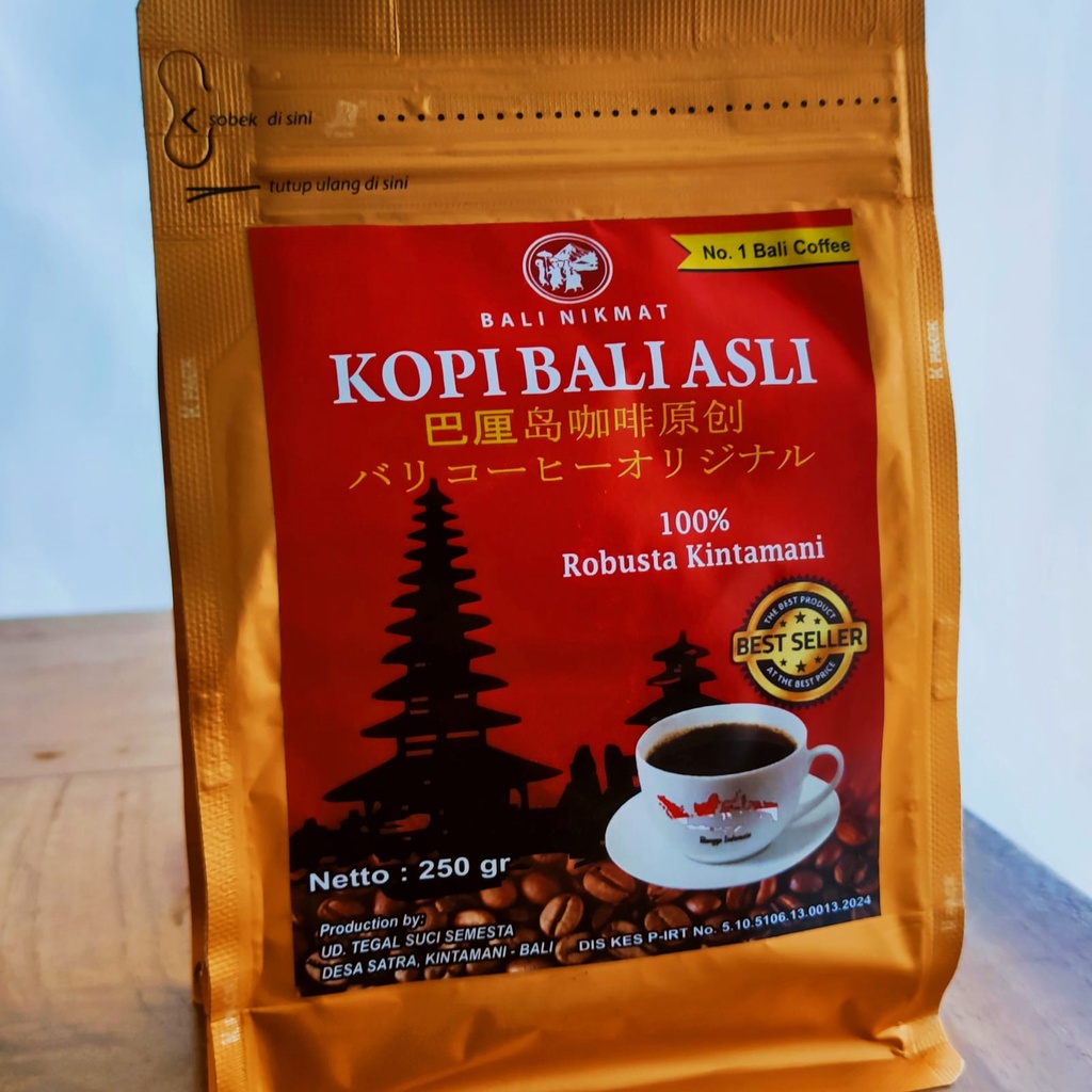 Kopi Bali Asli Robusta Kintamani