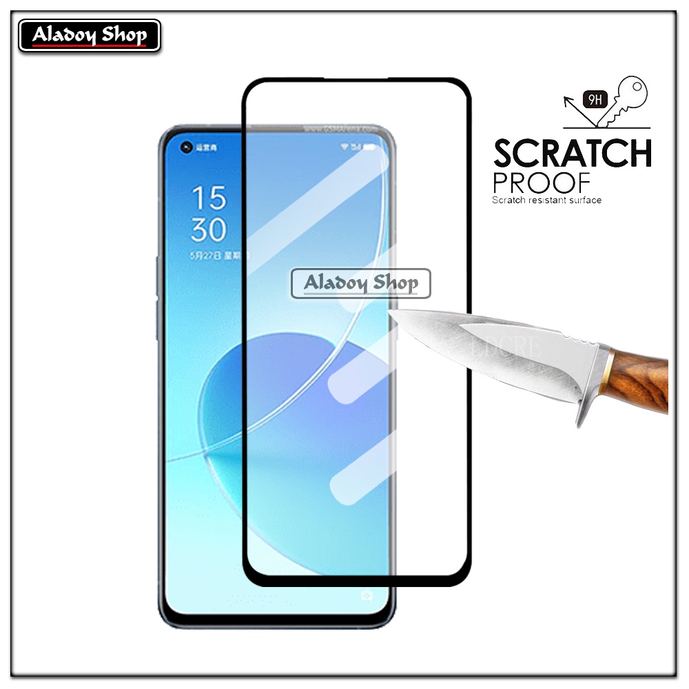 PAKET 2 IN 1 Tempered Glass Layar dan Camera Oppo Reno 6 4G