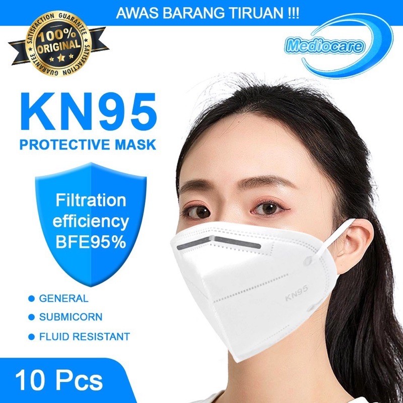 masker KN95 isi 10pcs/box