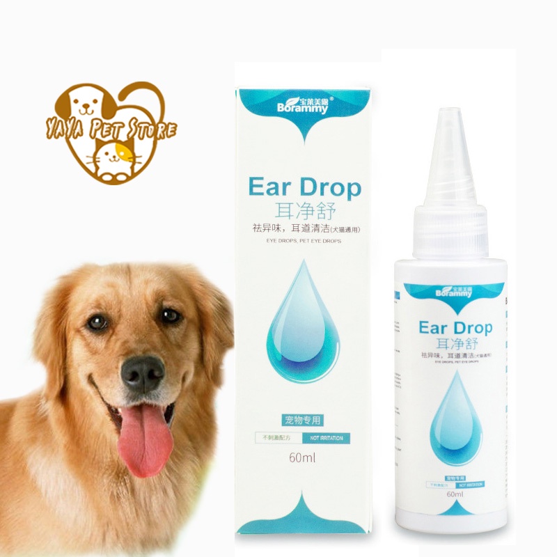 【Yayapet】60ml Obat Tetes Telinga Kutu Anabul Anjing Kucing Ear Drop