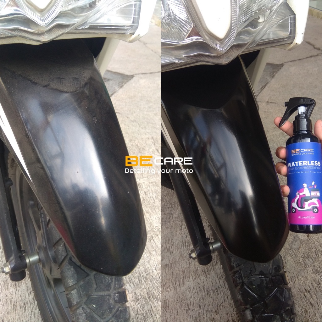 WATERLESS WASH &amp; WAX - Cuci Mobil Tanpa Air - BeCare Detailing - Cuci Mobil Hemat Air - Carnauba Wax - Wax Mobil Motor - Pengkilap Mobil Motor - Pengkilap Cat - Sabun Cuci Mobil Motor - Shampoo Cuci Mobil Motor - Sealant Wax