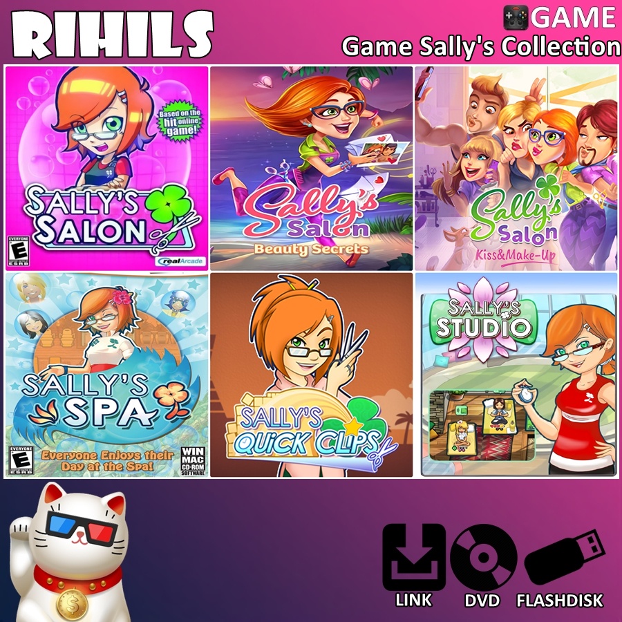 Sally Salon Spa & Clips Studio Game untuk Komputer PC Laptop