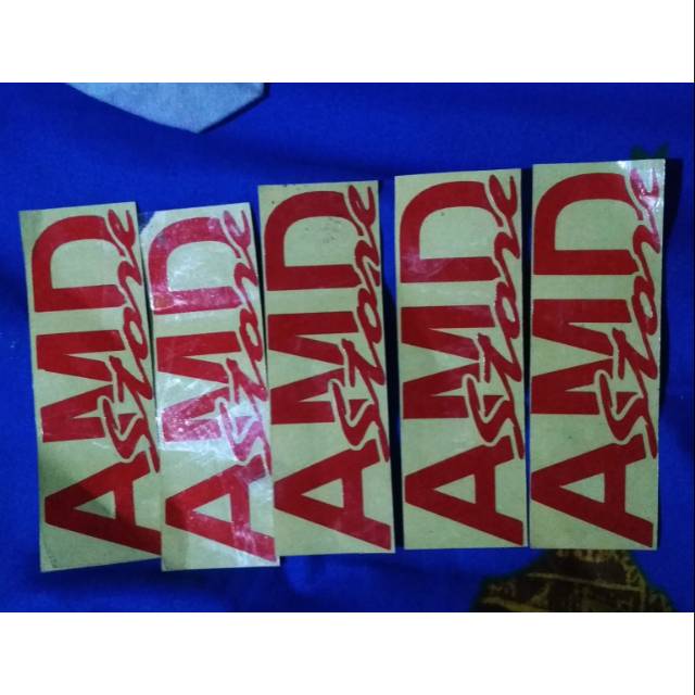 (CUSTOM)Sticker nama/label nama/sticker cutting ukuran 2 x 5 cm