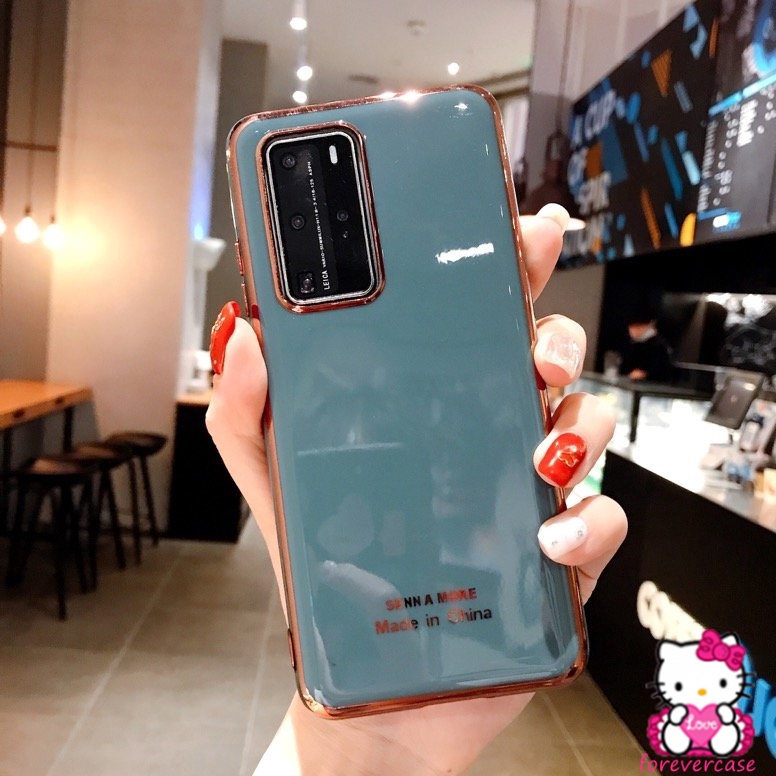 Soft Case Tpu Electroplate Anti Retak Untuk Xiaomi Poco M3 X3 Pro Nfc Redmi 9 Note 10 10s Note 7 8 9