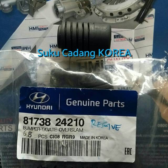 Bumper Overslam Karet Ulir Peredam Kap Mesin Hyundai Accent Verna Avega Getz Atoz Visto Timor