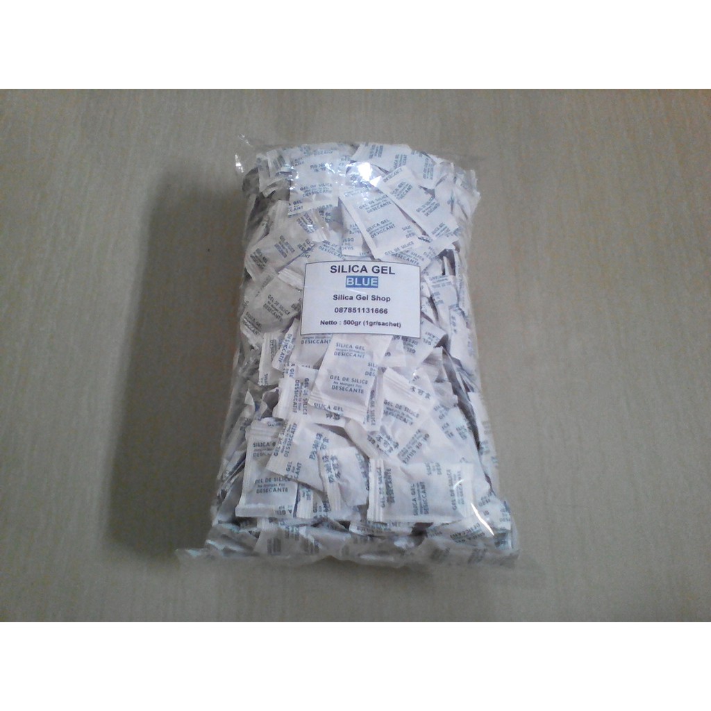 Silica Gel Blue Grade A (500 Sachet)