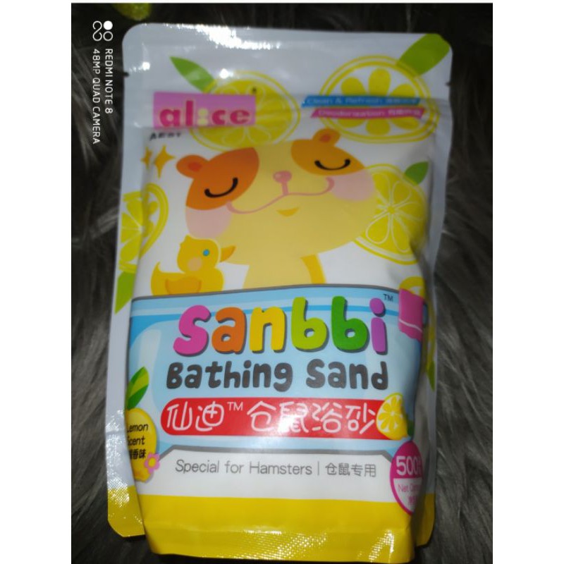 Pasir wangi hamster sanbi Alice 500gr