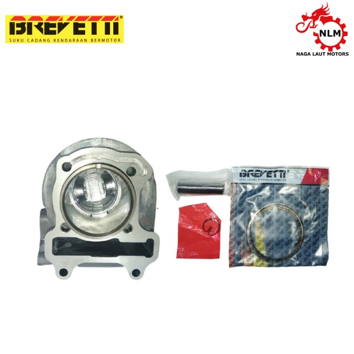 Brevetti Silinder Blok Seher dan Piston Kit Beat Fi KZL