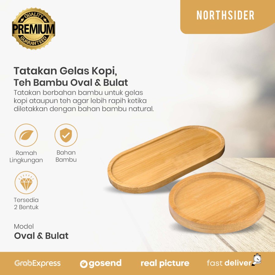 Jual Tatakan Gelas Kopi Teh Bambu Eco Frinedly Bamboo Coaster Shopee Indonesia 0772