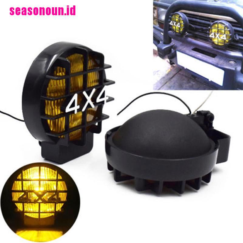 (seasonoun) Lampu Kabut Halogen Led Bulat 5.5 &quot;4X4&quot; Untuk Mobil Off Road