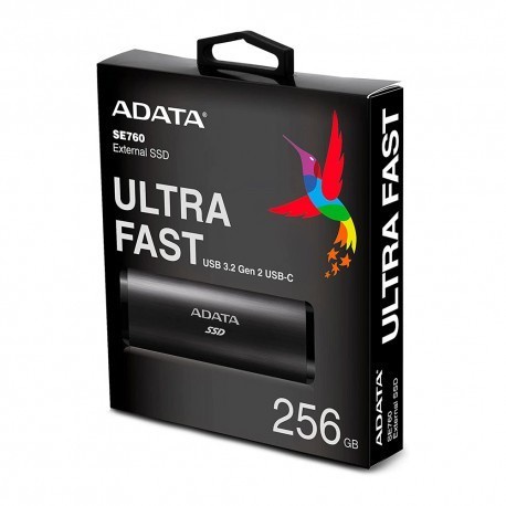 ADATA External SSD SE760 USB 3.2 Gen 2 Type C - 256GB / 512GB / 1TB