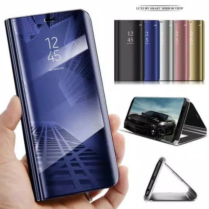 Samsung Galaxy Note 10 Lite Note10 Lite Flip Clear View Standing Cover Case Casing
