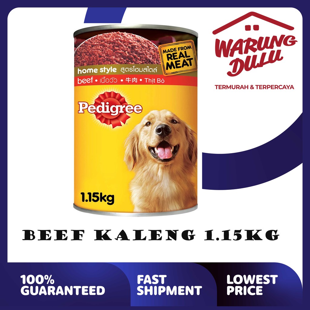 PEDIGREE BEEF 1.15KG