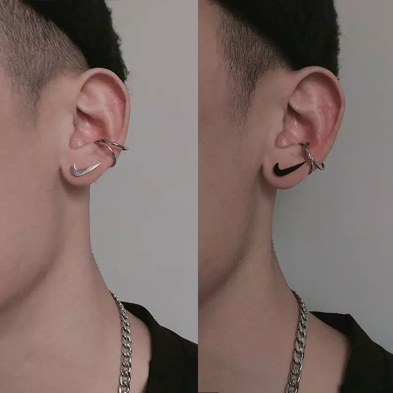Anting Tusuk Victory Gaya Hip Hop untuk Pria dan Wanita