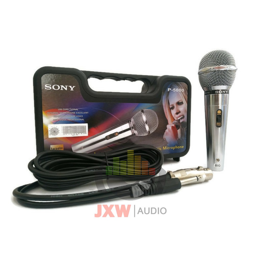 MIC KABEL SONY P 5000 / MICROPHONE SONY KABEL P-5000 / MIC SONY P 5000 / P5000