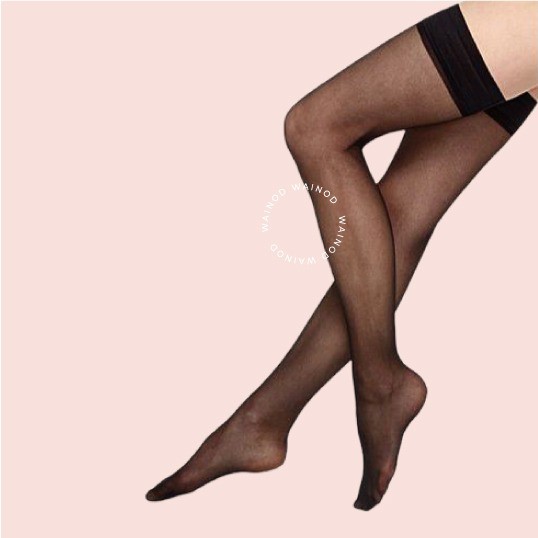 Wainodshop - LOUI black sheer stocking