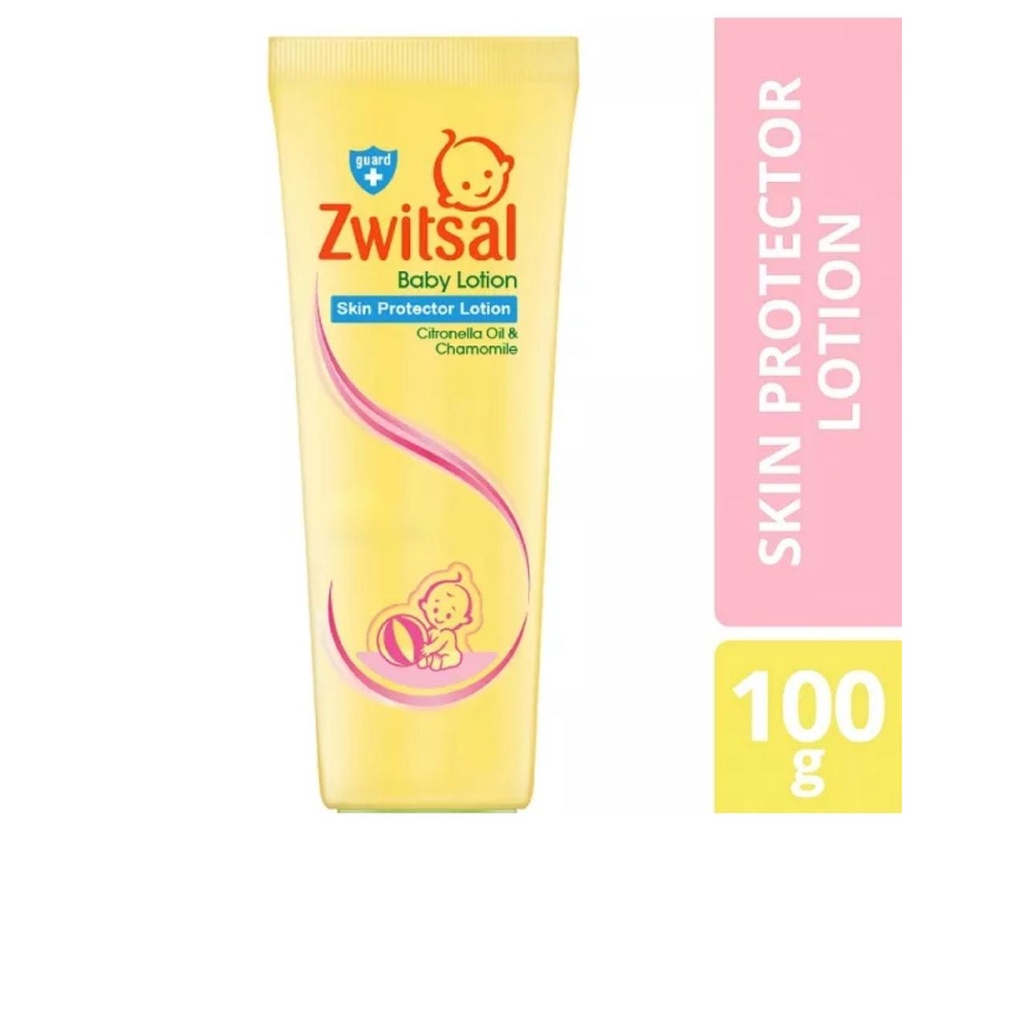 Zwitsal Baby Skin Protector Lotion Citronella &amp; Chamomile Tube 100 ml