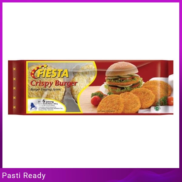 

FIESTA CRISPY BURGER 360 GR