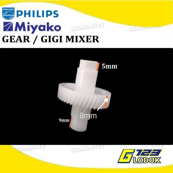 Gear Gigi Hand Stand Mixer Philips Miyako HM 620 625 650 Original