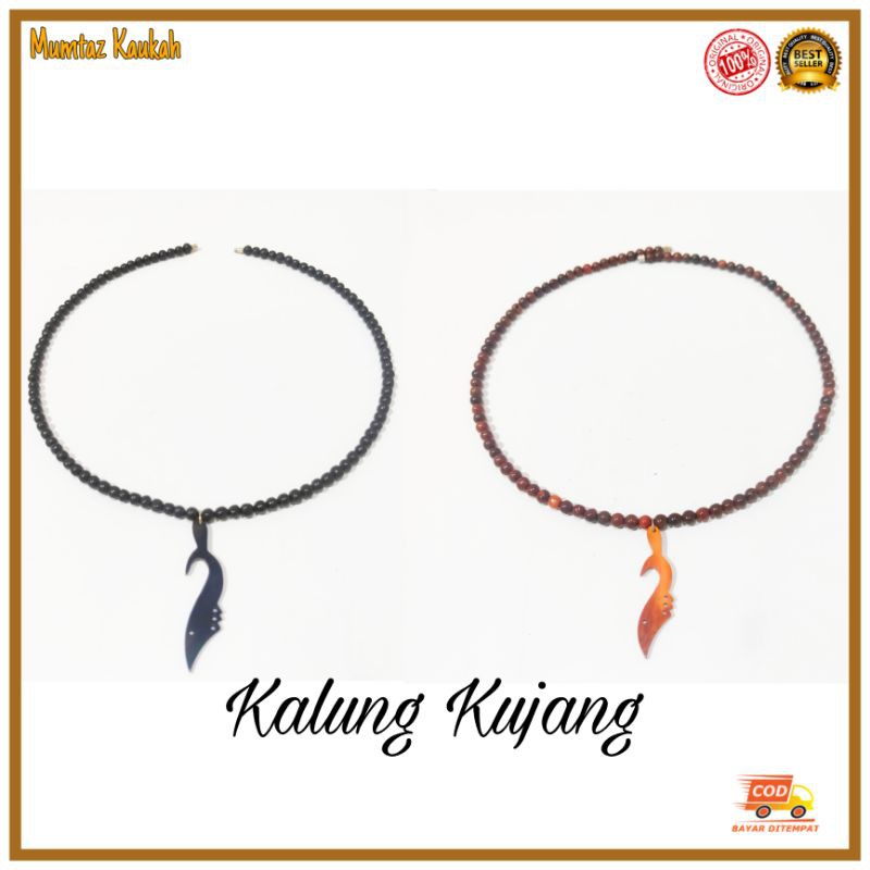 Kalung koka kokka kujang full coklat hitam original kaoka kaokah