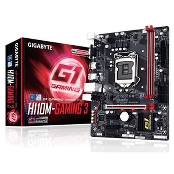 Motherboard Gigabyte H110M-Gaming 3 - Socket 1151