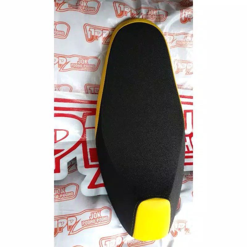 Jok Supra 125-Jok modifikasi kuning / JOK ROADRACE SUPRA X 125 KARBU WARNA HITAM KUNING / JOK SUPRA 