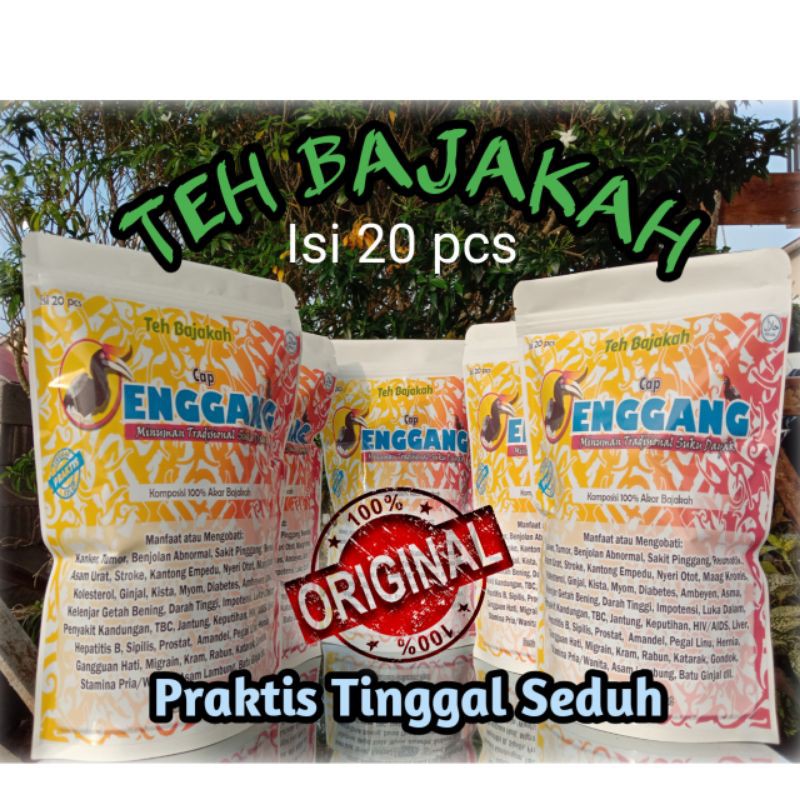 

Teh Celup BAJAKAH.Praktis,tinggal seduh. Isi 20 pcs