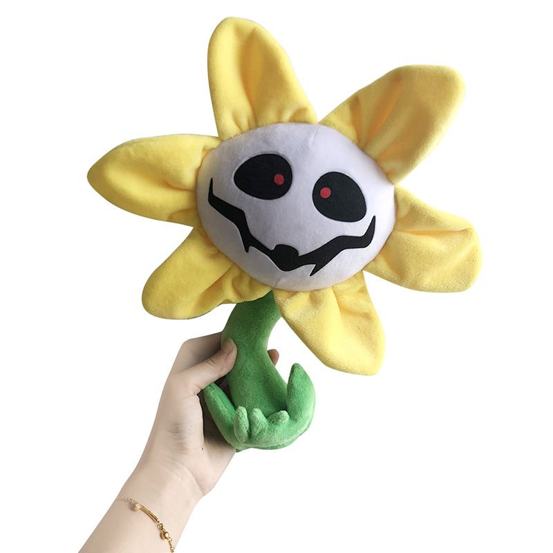 30cm Boneka Deltarune Undertale Zombies Boss Flower Plush Figure Toy Soft Stuffed Doll Toys Mainan