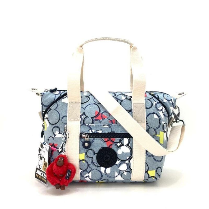 Handbag Shoulders bag tas bahu Kipling art mickey mouse small