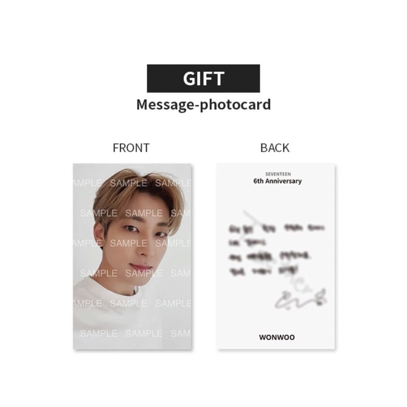 [BOOKED] BACA DESKRIPSI SEVENTEEN 6th Anniversary Merch PC Pendant Wonwoo