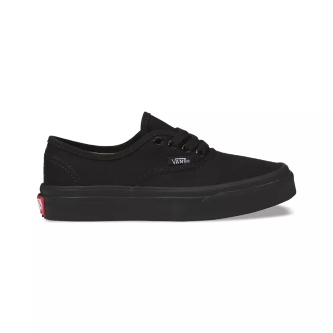 NEW Sepatu Sneakers Sepatu Vans Authentic Anak Sepatu Pria Wanita Full Black