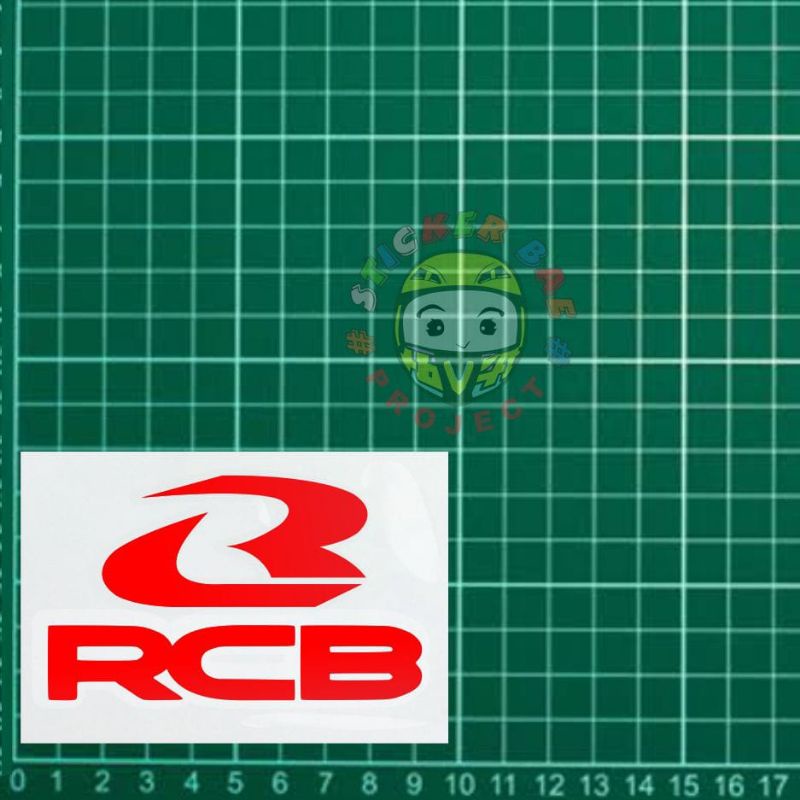 stiker racing boy stiker RCB sticker motor stiker racingboy