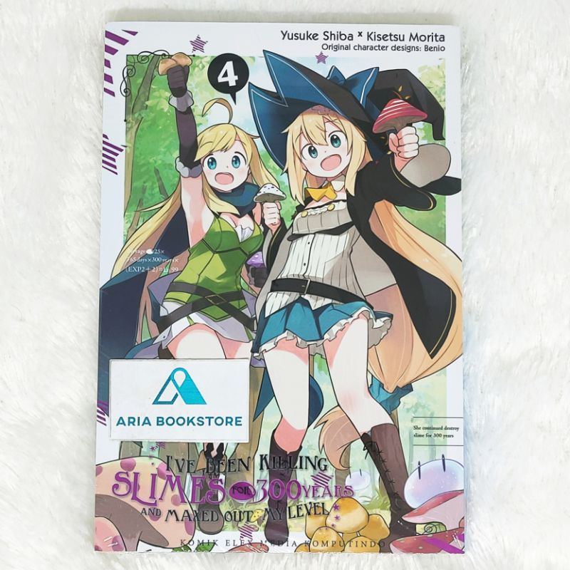 [BONUS POSTER] Komik I've Been Killing Slimes For 300 Years and Maxed Out My Level | Vol. 1,2,3,4