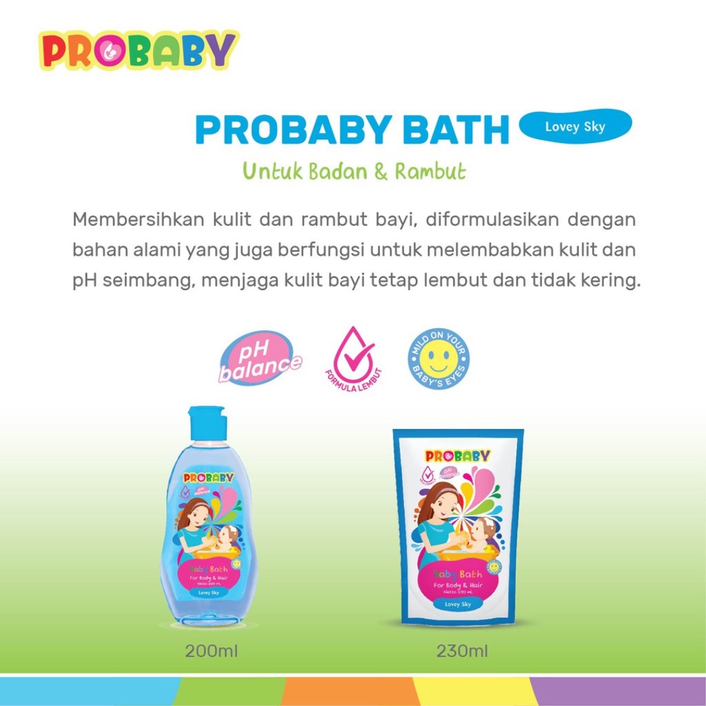 Probaby Sabun Mandi 5 Varian 100/200/230ml