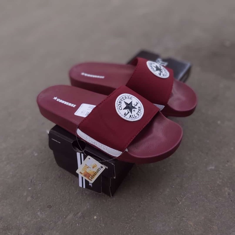 SANDAL ORIGINAL CONVERSE SLIDE SANDAL SLOP PRIA-WANITA