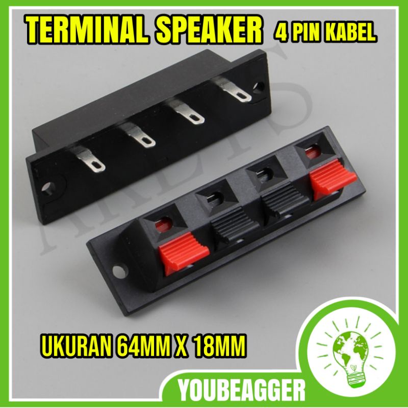 Terminal Speaker 4 pin