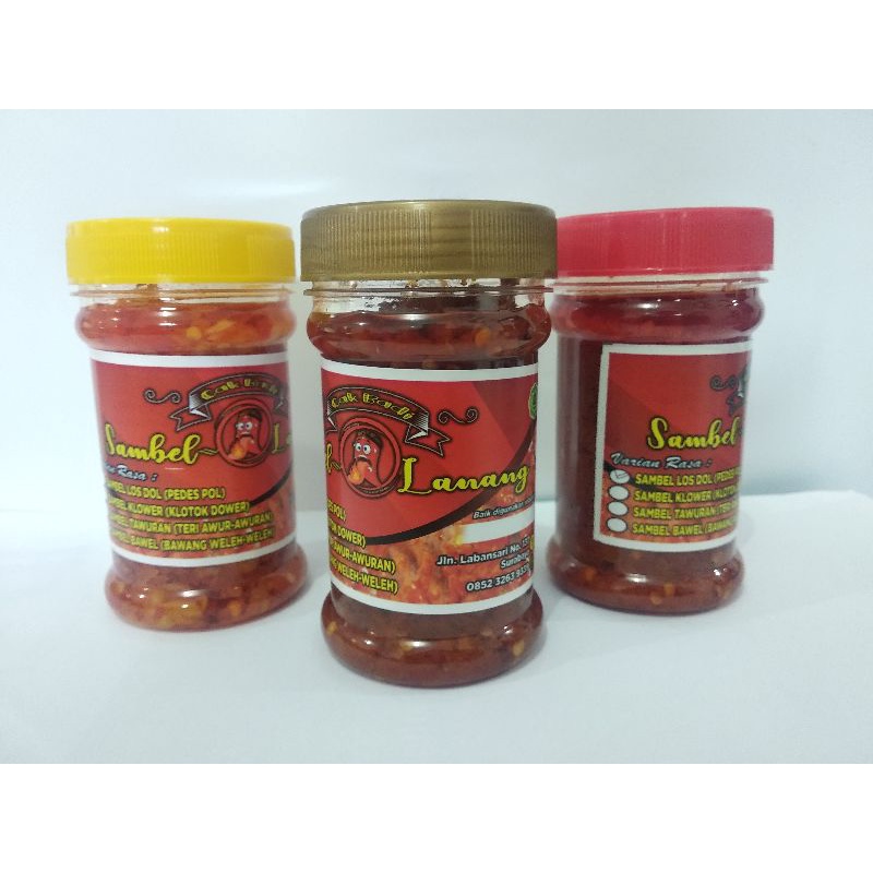 

Sambal lanang 150gr