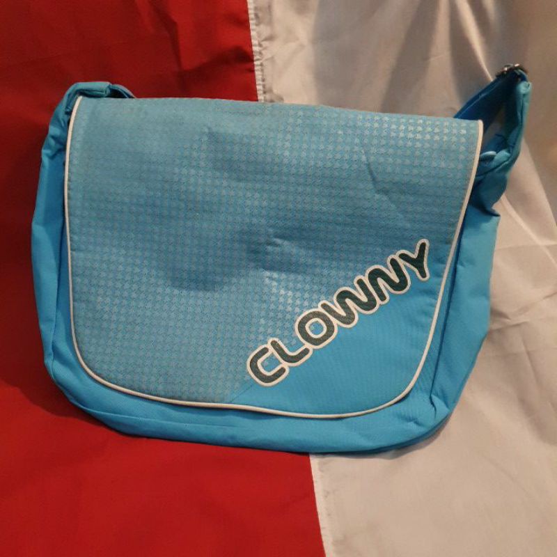 TAS SELEMPANG SLING BAG CLOWNY PRELOVED ORIGINAL