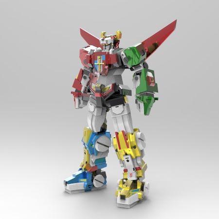 DIY Papercraft Voltron